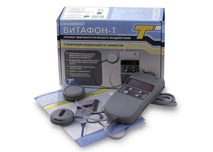 Витафон-Т - аппарат виброакустический с цифровой индикацией и таймером-1